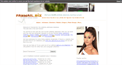 Desktop Screenshot of fanmail.biz